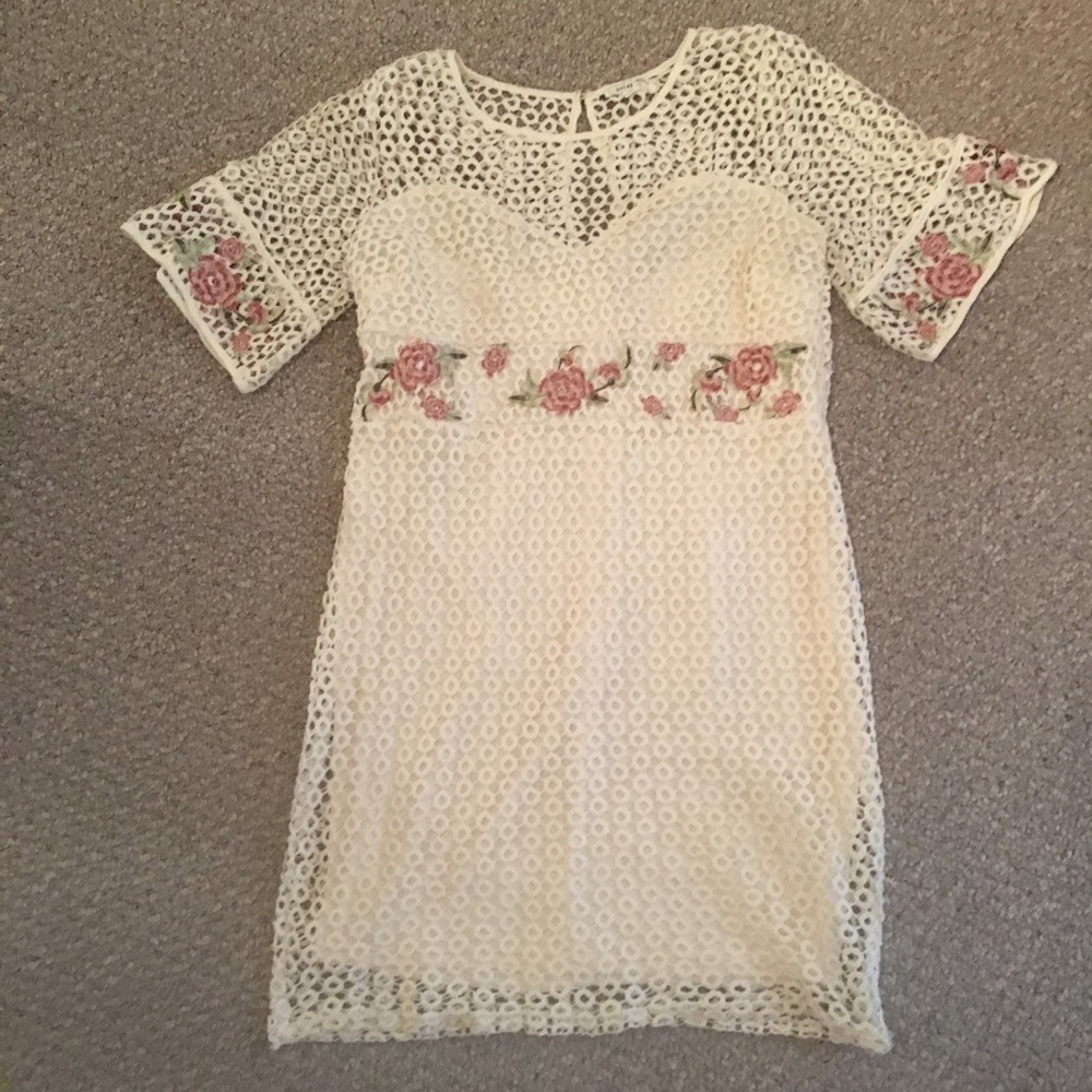 Plus Size mesh dress